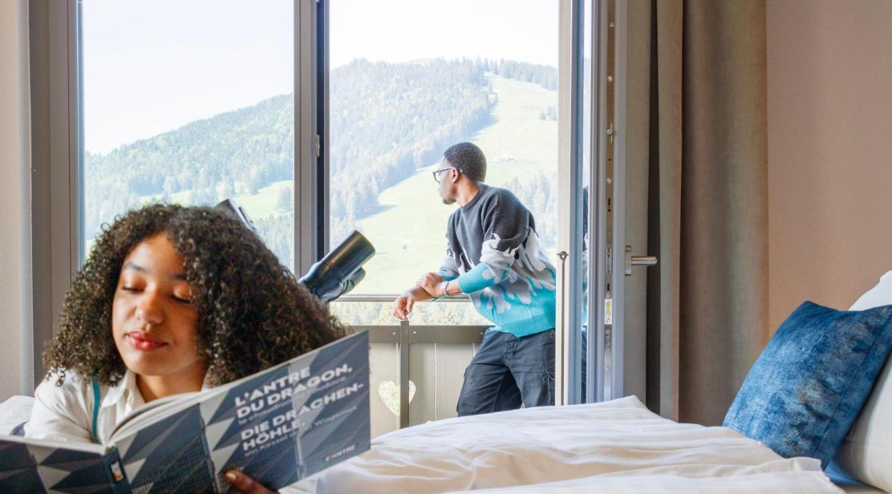 Boutique Hotel Corbetta - Spa 60M2 - La Montagne A 5 Minutes De L'Autoroute A12 Aux Paccots Sur Montreux - Nouveau Loft Familial - Profitez Du Lac Leman Et Des Montagnes En Meme Temps Les Paccots Exterior photo